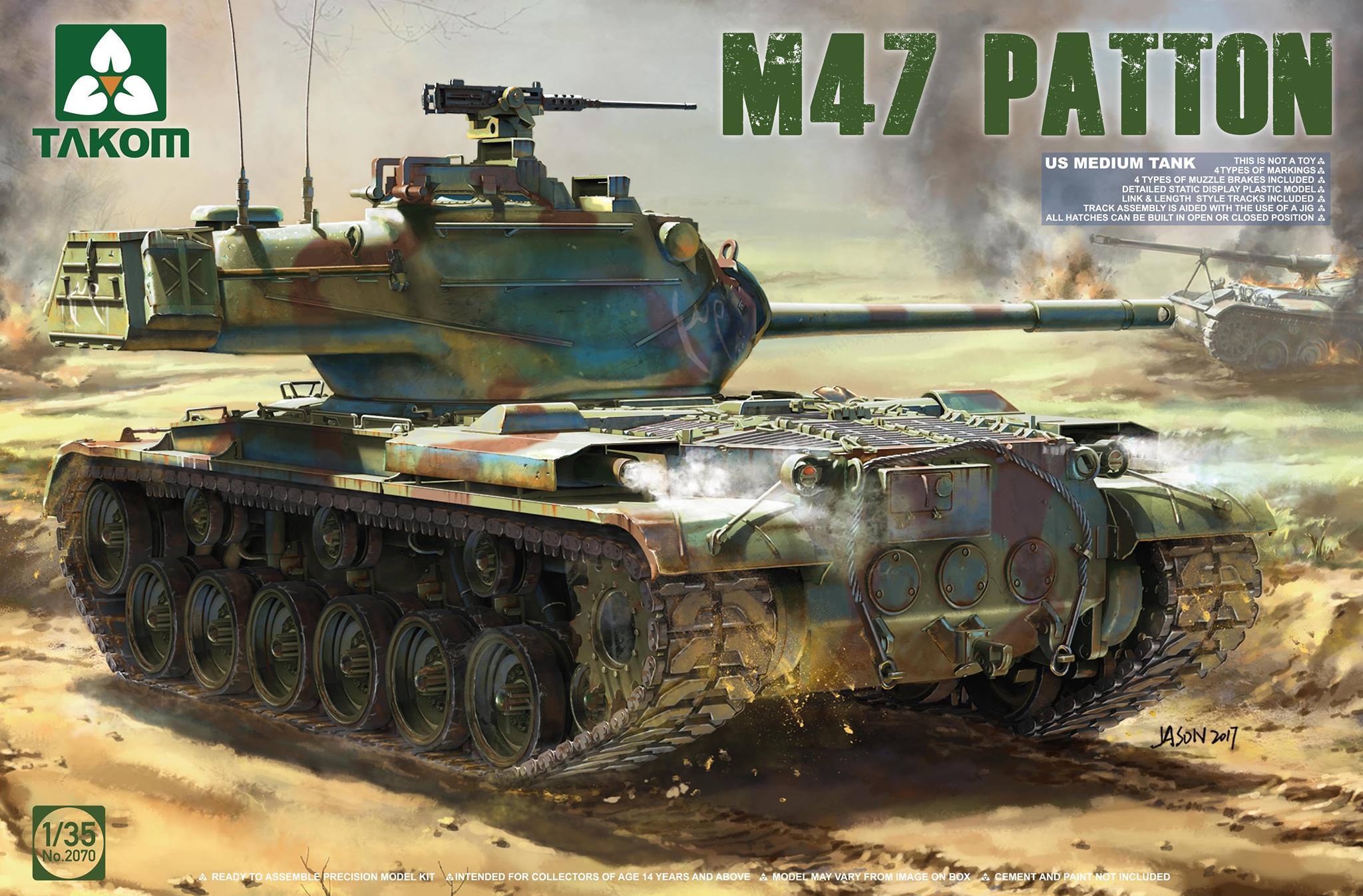 US Medium Tank M47 Patton