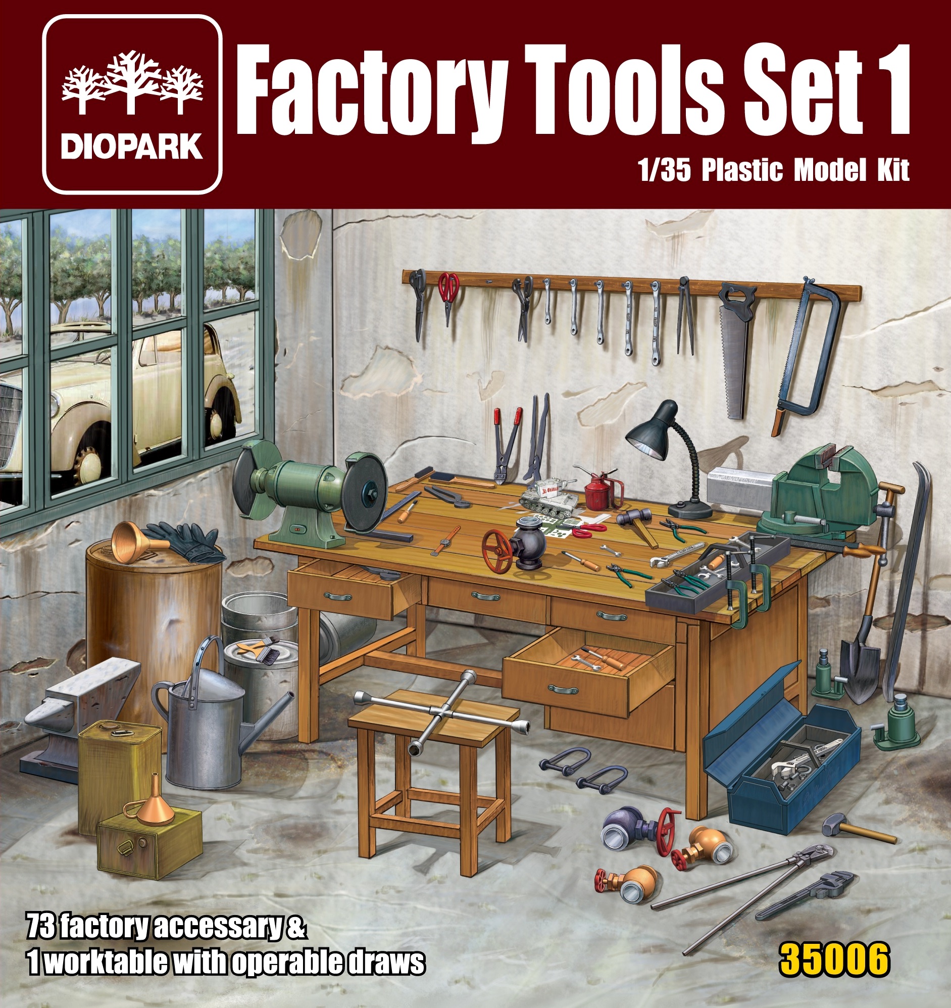 Factory Tools Set 1 / dielenské vybavenie
