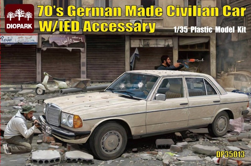 German Made Civilian Car w/IED Accessory