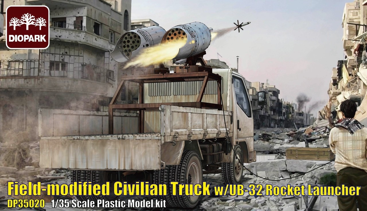 Filed-Modified Civilian Truck w/UB-32 Rocket Launcher