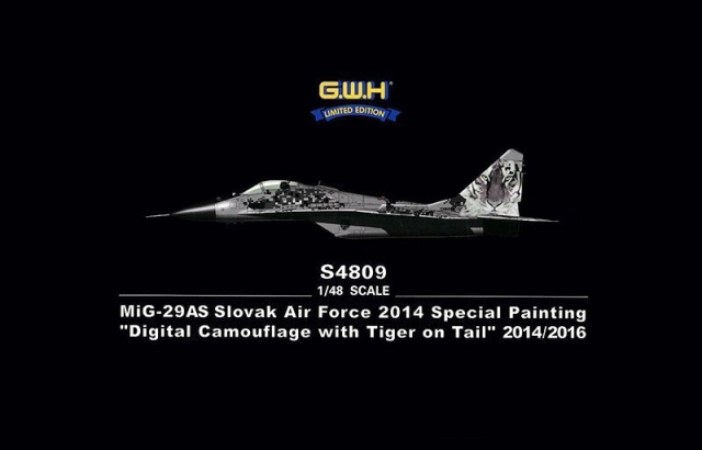 MiG-29AS Slovak Air Force Special Painting "Digital Camouflage"