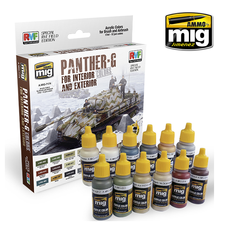 PANTHER-G COLORS FOR INTERIORS & EXTERIORS (Special RMF)