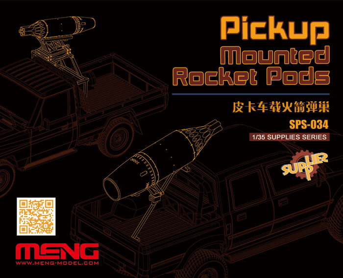 Pickup Mounted Rocket Pods (Resin)