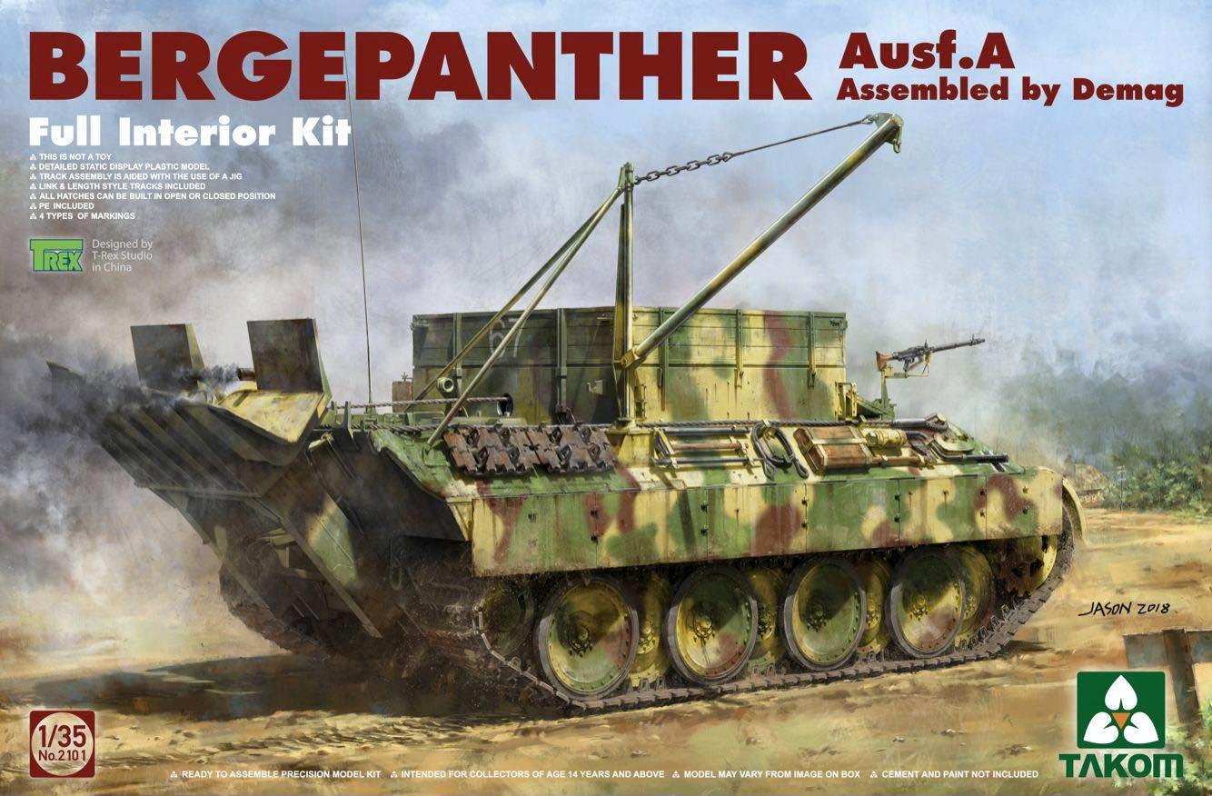 Bergepanther Ausf.A - Demag w/Full Interior
