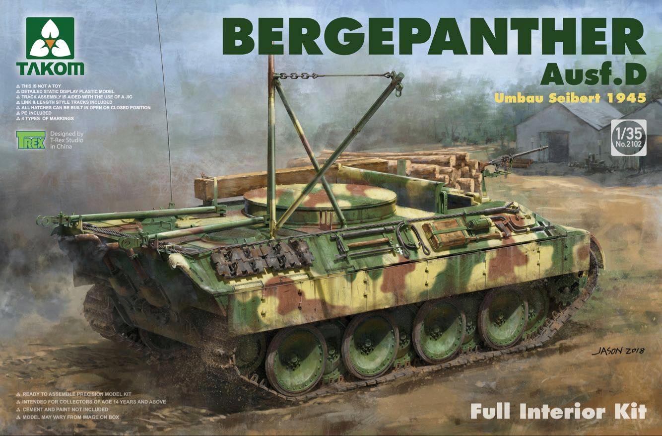 Bergepanther Ausf.D - Umbau Seibert 1945 w/Full Interior