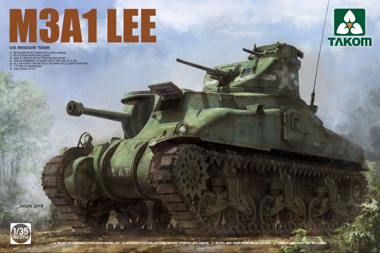 US medium tank M3A1 Lee
