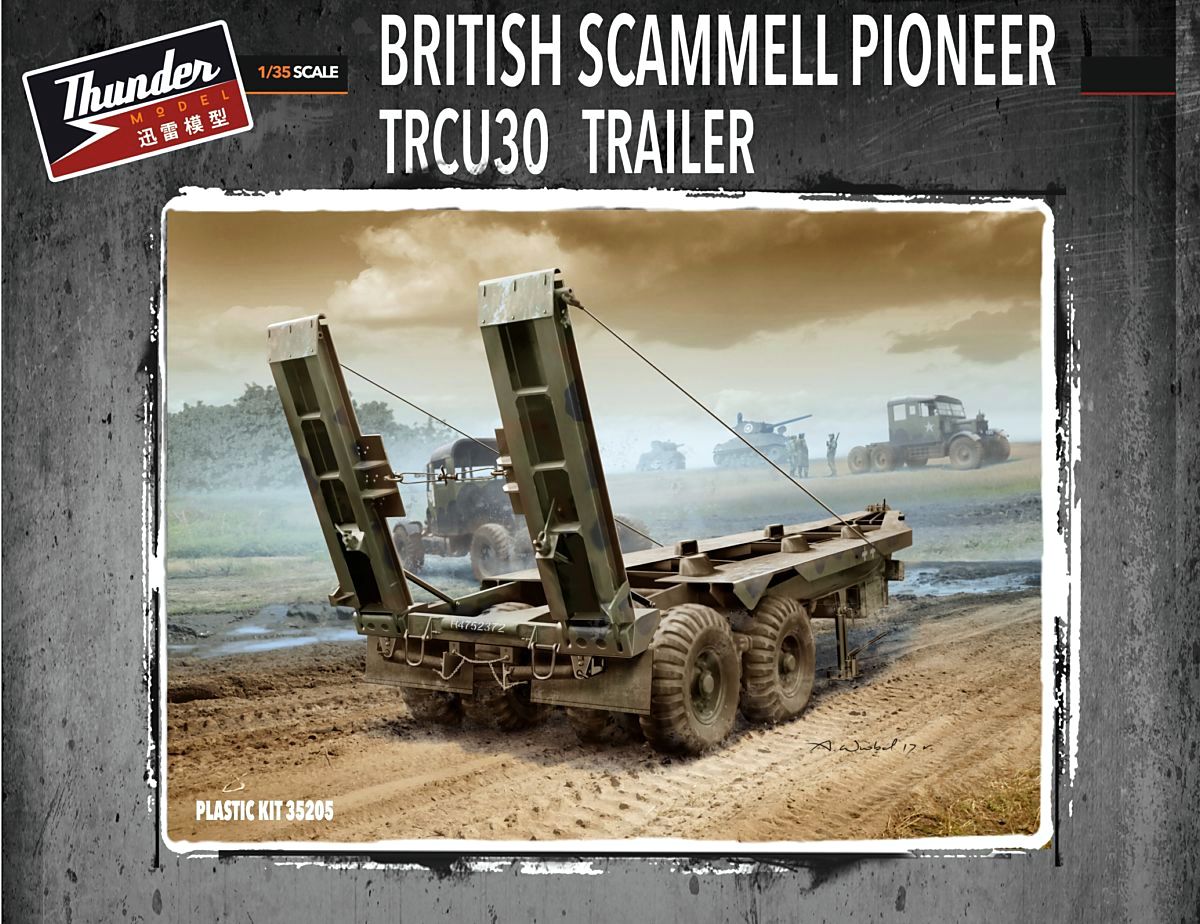 British Scammell Pioneer TRCU30 Trailer