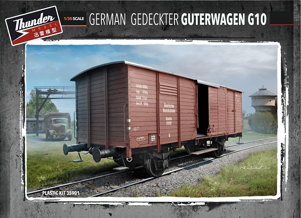 German Gedeckter Guterwagen G10