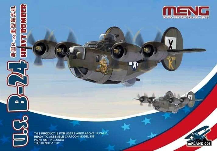 U.S. B-24 Heavy Bomber (Cartoon model)