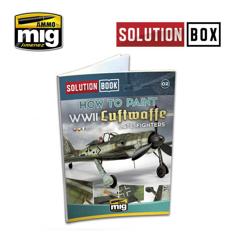 WWII LUFTWAFFE LATE FIGHTERS - SOLUTION BOOK