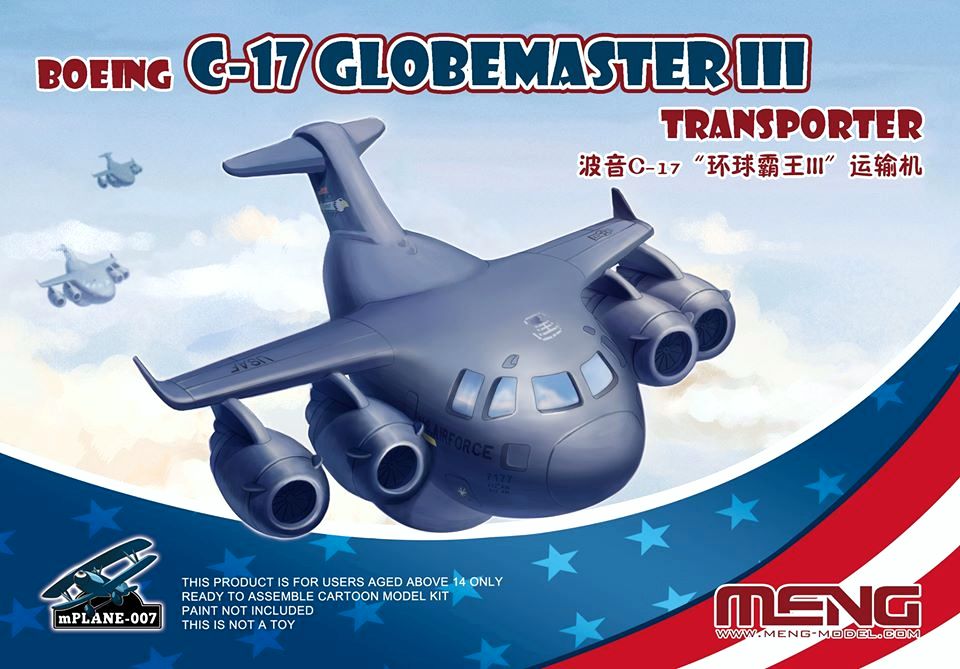 Boeing C-17 Globemaster III Transporter (Cartoon model)