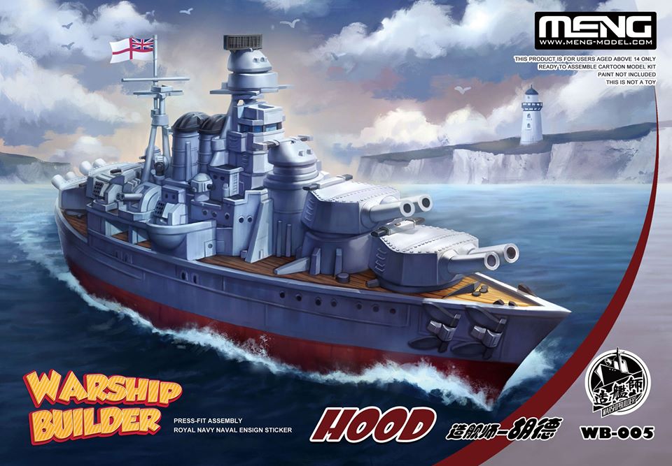 Warship Builder - Hood (Cartoon model)