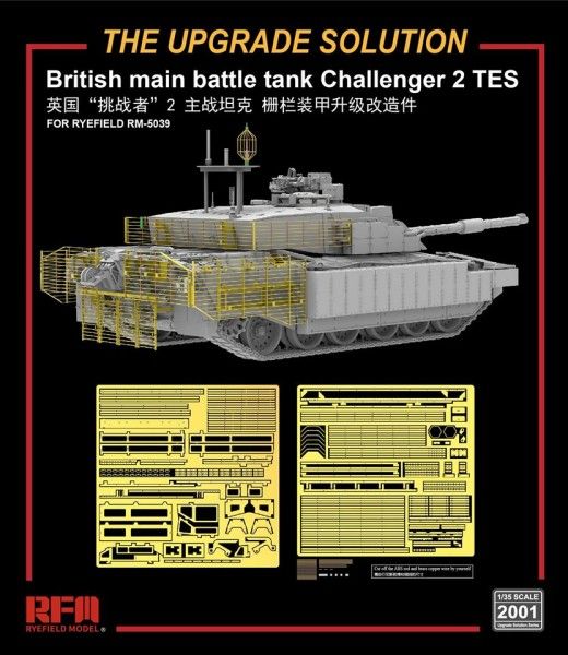 The Upgrade Solution For British MBT Challenger 2 TES