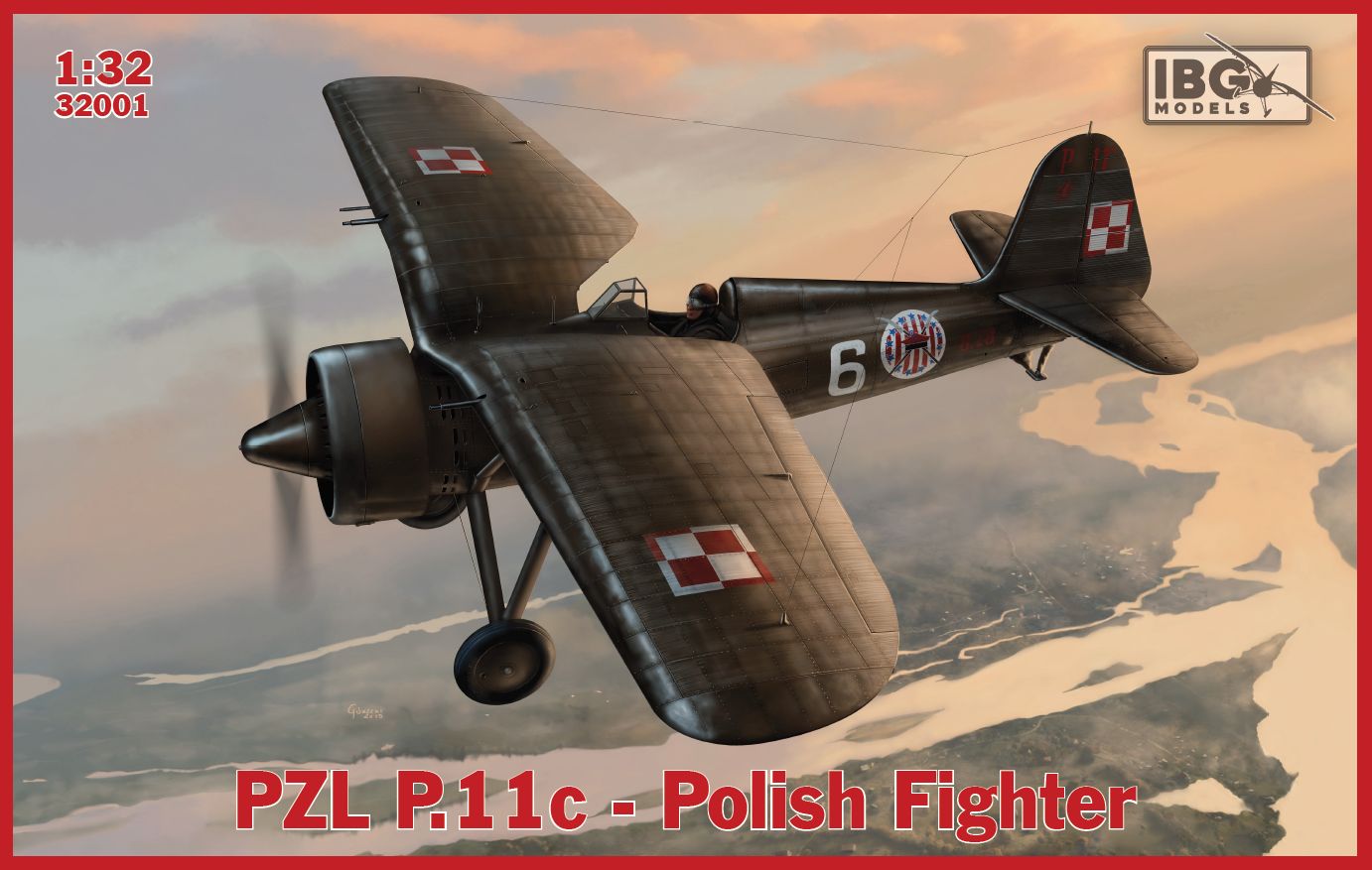 PZL P.11c - Polish Fighter