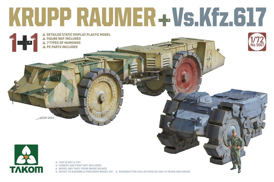 KRUPP RÄUMER + Vs.Kfz.617 (1+1)