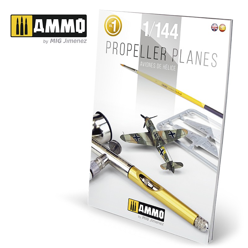 PROPELLER PLANES 1/144 - Vol.1 (ENG/ESP)