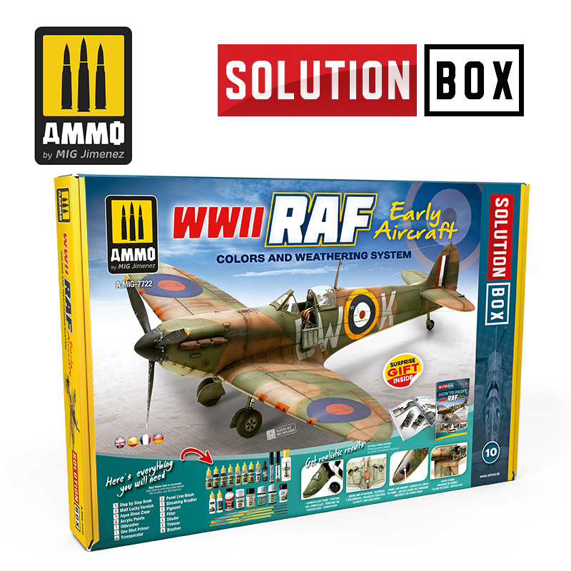 WWII RAF Early Aircraft - SOLUTION BOX
