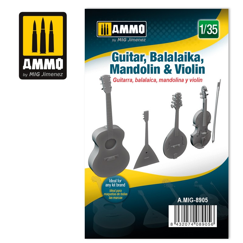 Guitar, Balalaika, Mandolin & Violin (1:35)