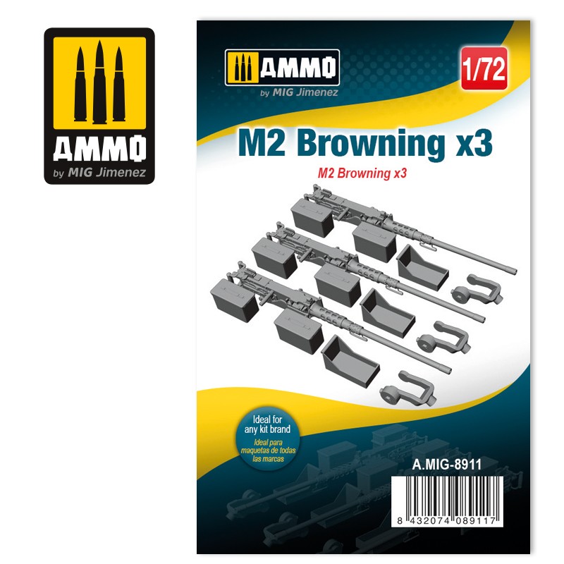 M2 Browning x3 (1:72)