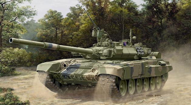T-90 Russian battle tank