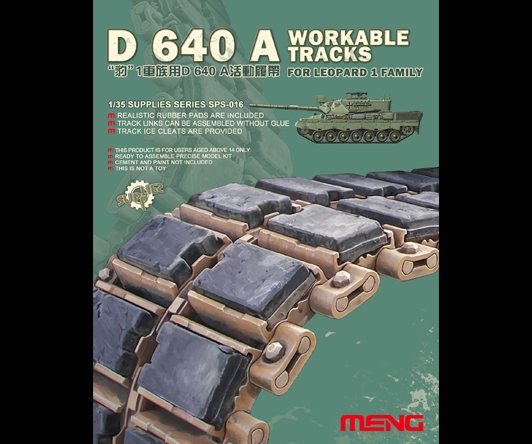 D 640 A Workable tracks for Leopard 1 family