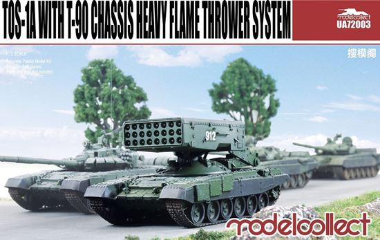 TOS-1A with T-90 Chassis Heavy Flame Thrower System