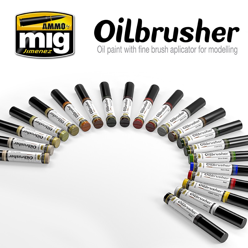 OILBRUSHER - COMPLET SET (20pcs)