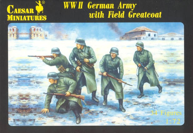 WWII German Army with Field Greatcoat