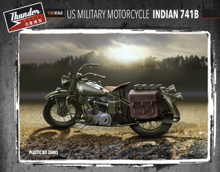 US Military Motorcycle Indian 741B (1+1)