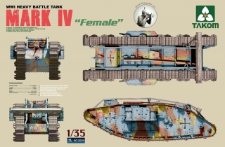 WWI Heavy Battle Tank Mark IV Female