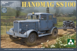 WWII German Tractor Hanomag SS100