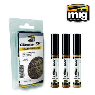 OILBRUSHER - GROUND COLORS SET