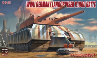 WWII German Landcruiser P.1000 Ratte