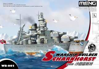 Warship Builder - Scharnhorst (Cartoon model)