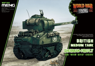 British Medium Tank Sherman-Firefly (Cartoon model)