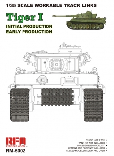Workable Tracks for Tiger I - Initial / Early Production