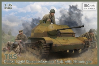 TKS - Polish Light Reconnaissance Tank with 20mm Gun
