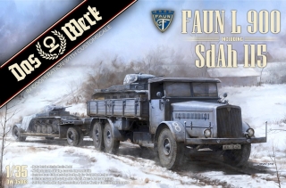 FAUN L 900 & Sd.Ah.115 10t trailer
