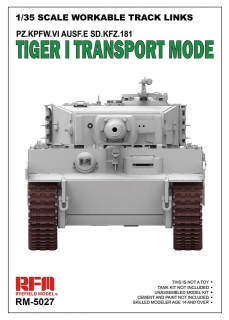 Workable Tracks Links For Tiger I - Transport Mode