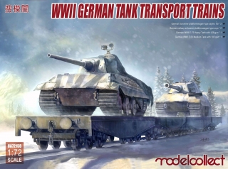 WWII German tank transport trains