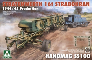 Stratenwerth 16t Strabokran 1944/45 Production & Hanomag SS100