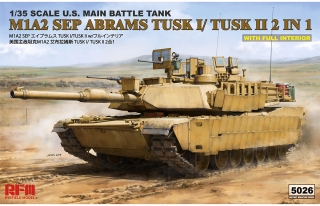 M1A2 SEP Abrams TUSK I / TUSK II with FULL interior