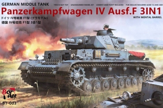 Pz.Kpfw.IV Ausf.F1 / Vorpanzer & Schurzen (3 in 1)