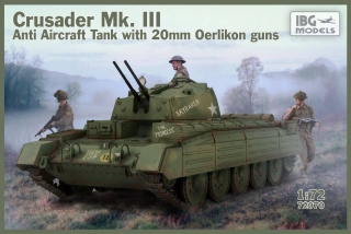 Crusader Mk.III Anti Aircraft Tank with 20mm Oerlikon guns