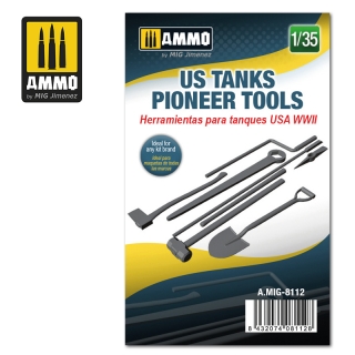 US WWII Tank Pioneer Tools (1:35)