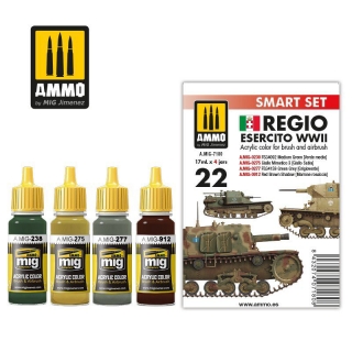 REGIO ESERCITO WWII Color set