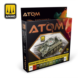 ATOM Russian Tanks Colors WWII Set