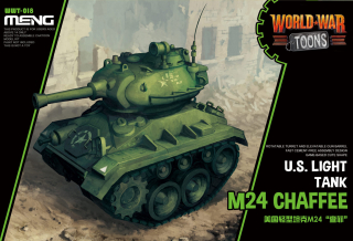 U.S. Light Tank M24 Chaffee (Cartoon model)