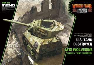 U.S. Tank Destroyer M10 Wolverine (Cartoon model)