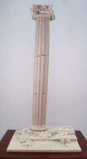 Ancient Column Ruin (pre 75mm & 90mm figurky)